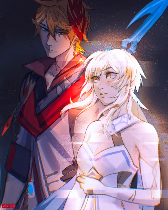 Abyssal Light 

#genshinimpact #chilumi #lumine #childe #tartaglia #viria #art 