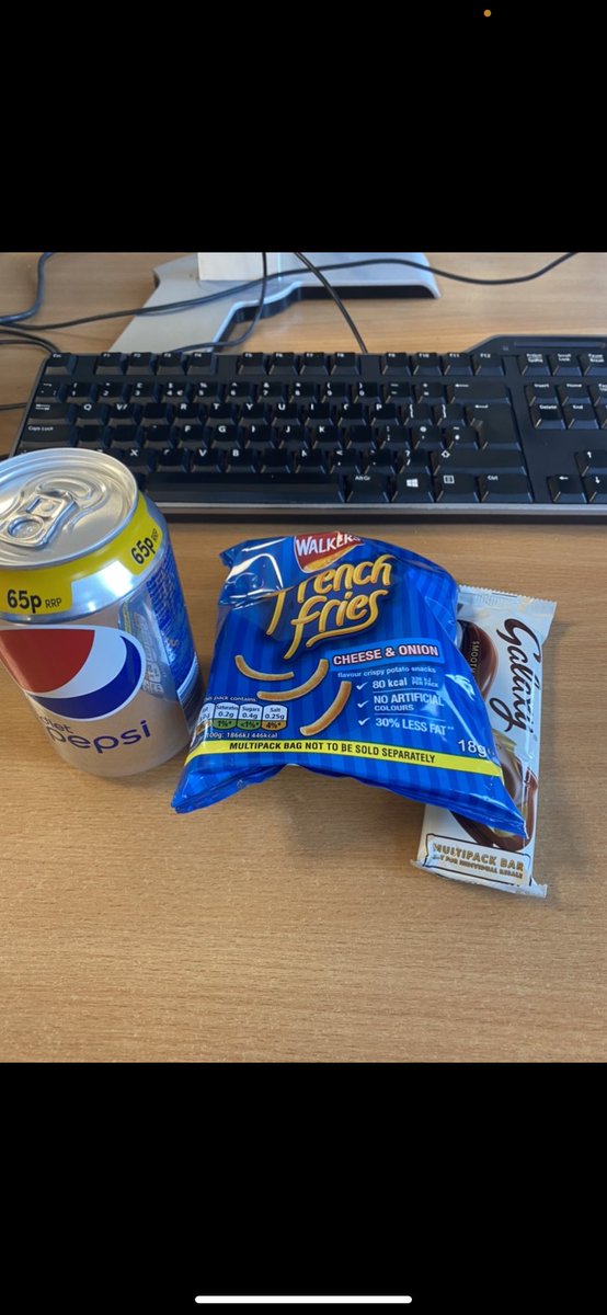 When you forgot to bring refs and you have to get your dinner from the tuck shop 😢