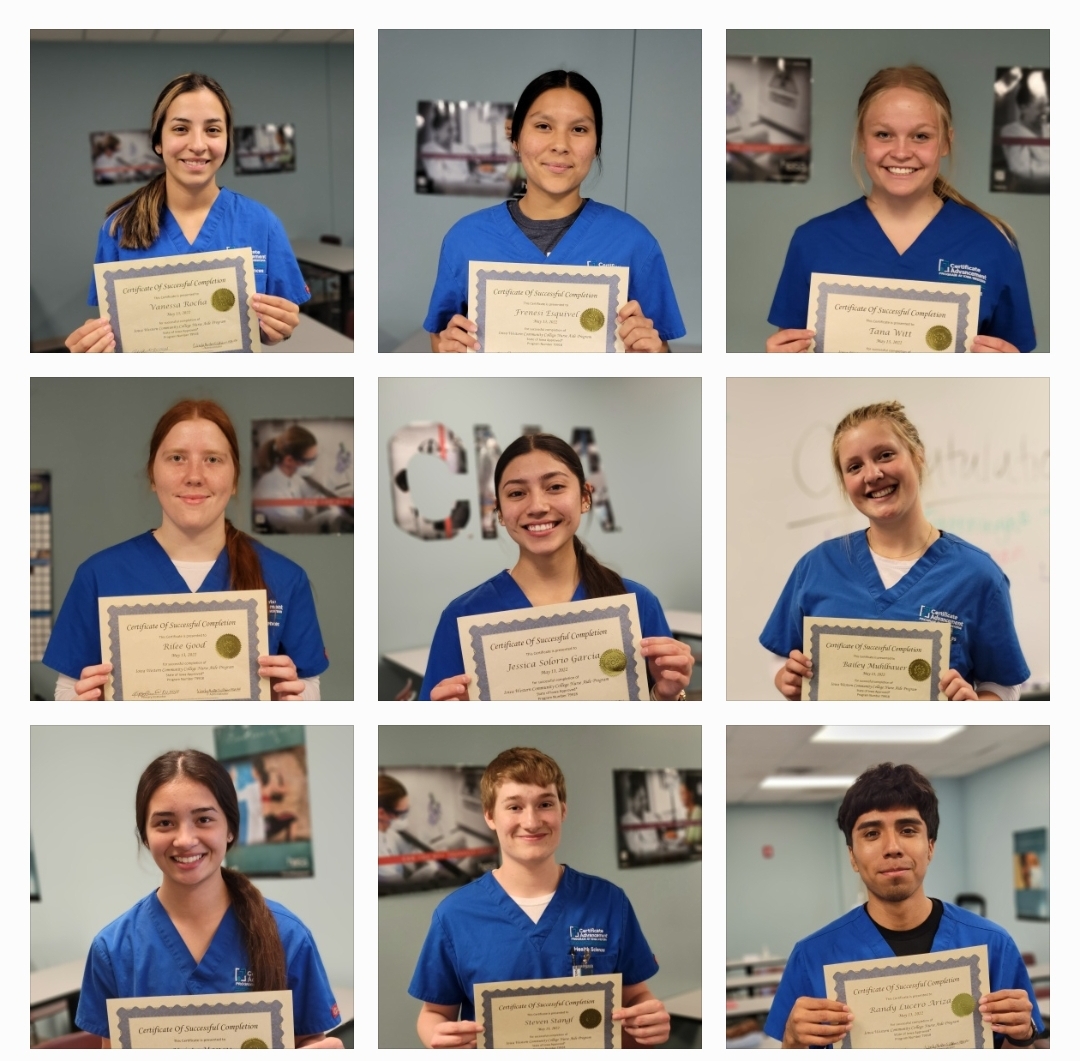 CBAdvancement's tweet image. Congratulations to our new CNA graduates! Lots of time and hard work was put in this semester and couldn&apos;t be more proud of their accomplishments! Once again our program had 100% pass rate on their state exam! #AchieveMore #MoreOpportunities #PlusOnePathway #DiplomaPlus