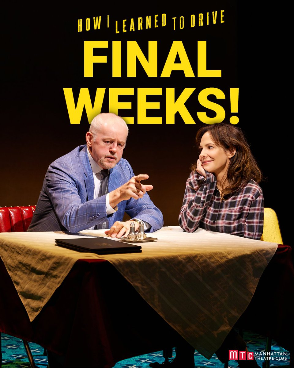 MTC_NYC's tweet photo. There are only 15 more chances to see How I Learned to Drive! This Tony Award®-nominated masterpiece closes June 12, so get your tickets today.
For more information, visit https://t.co/C8U7Ta1S3F
#linkinbio #HowILearnedToDrive #mtcnyc
📷: Jeremy Daniel https://t.co/CWVLATQh8F