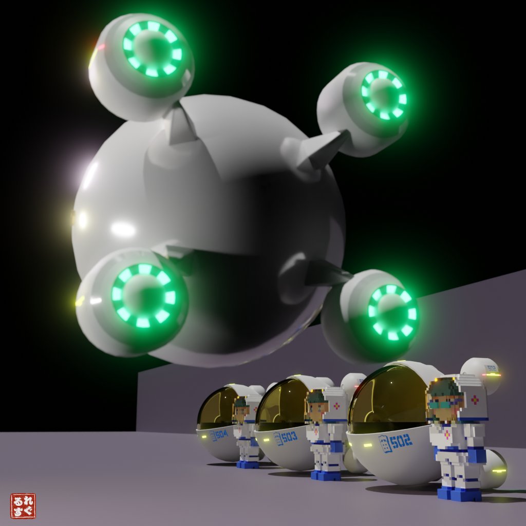 regulus7alpha's tweet image. Hi 
It's coming soon.👩‍🔧
#NFTs #nftart 

opensea.io/collection/cap…