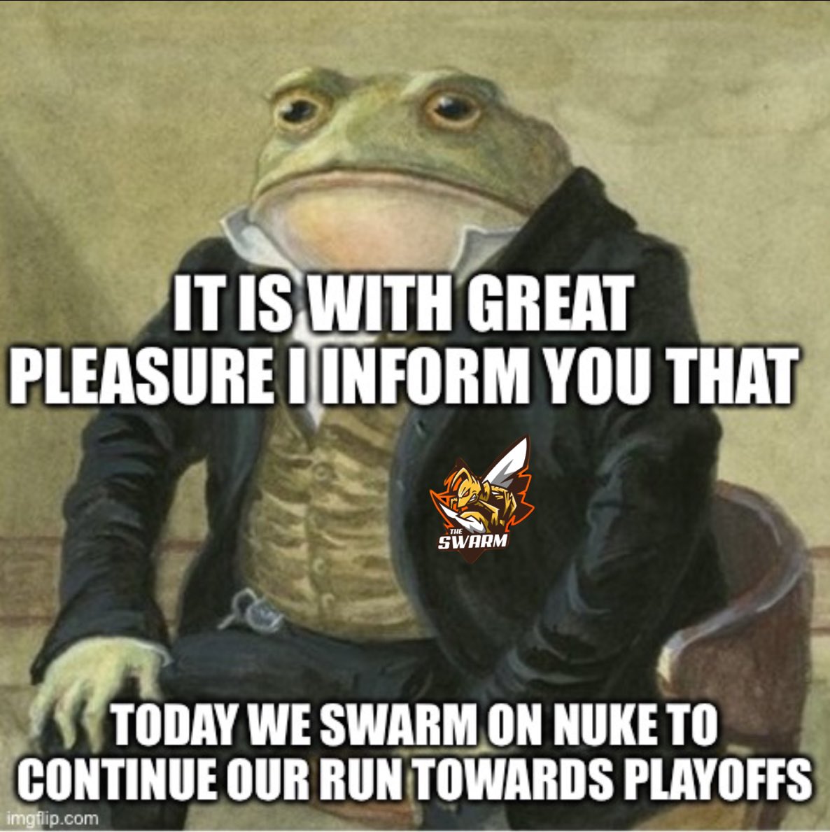 zofuCS's tweet photo. 🚧🐝 We are headed to NUKE🐝🚧
                   •TONIGHT 6PST • 
    @TheSwarmES vs Taipei Five        
   📺 https://t.co/lvB33lxkPF 630PST📺
               🚨⚠️ De_Nuke⚠️🚨
#TheSwarm #StillSwarmiN #Coach
#CSGO #Buzzin #ESEA #twitchtv https://t.co/Ghy88vcaCm