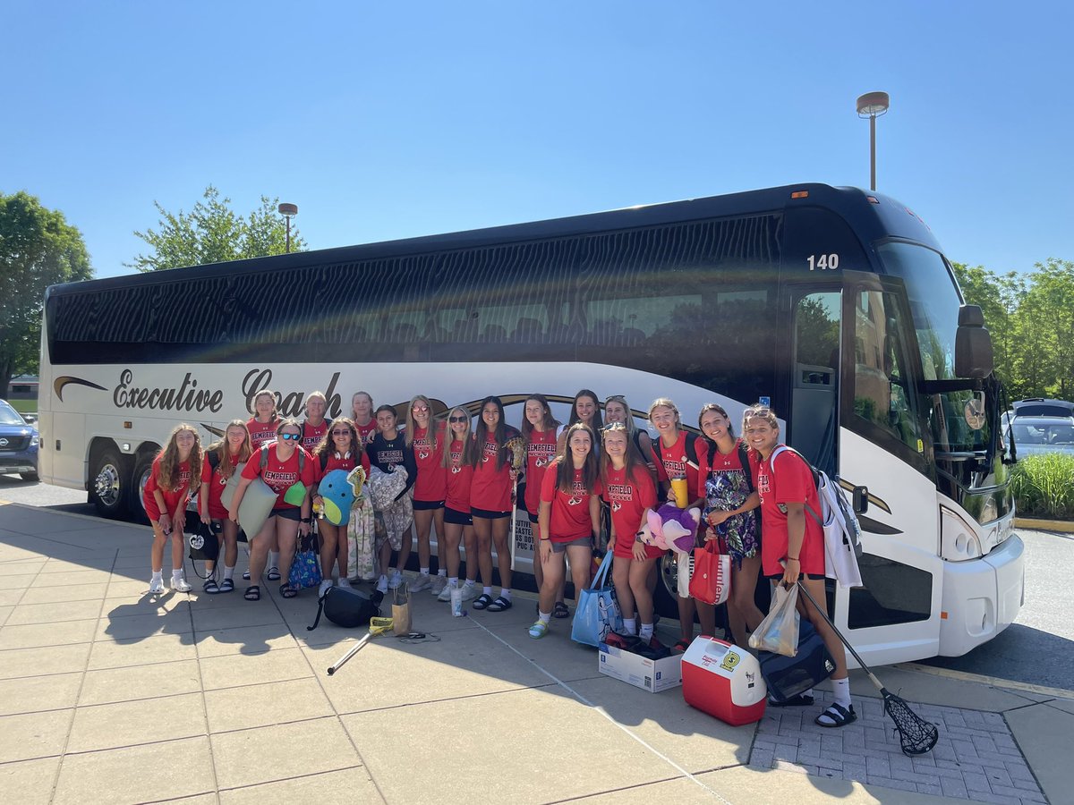 And our girls are off to Pittsburgh for the first round of states against Shadyside Academy! Go Knights!! 🖤❤️🥍 <a href="/piaadistrict3/">PIAA District III</a> <a href="/HSDSportsScores/">Hempfield Athletics</a> <a href="/hempfield/">Hempfield SD</a> @JWalkLNP <a href="/HGLaxClub/">HGLaxClub</a>