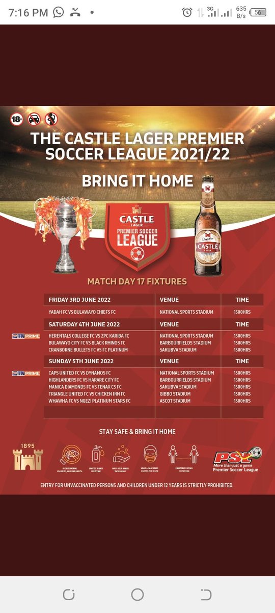 Zimbabwe Premier League tweet media