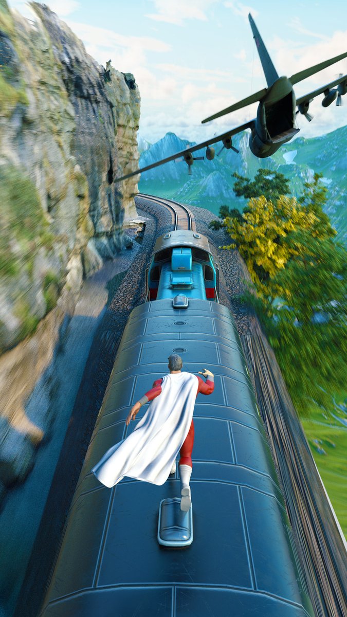 kinsuapp's tweet photo. GAME OF THE DAY: #TryToFly by @BoomBitGames

Go from falling (without style) to flying across trains, through cities and off cliffs. BoomBit have seemingly perfected the tumbling-from-a-high-place genre, and this is no exception; it's a very slick hypercasual game. 4 Stars. https://t.co/ui39p00q4l