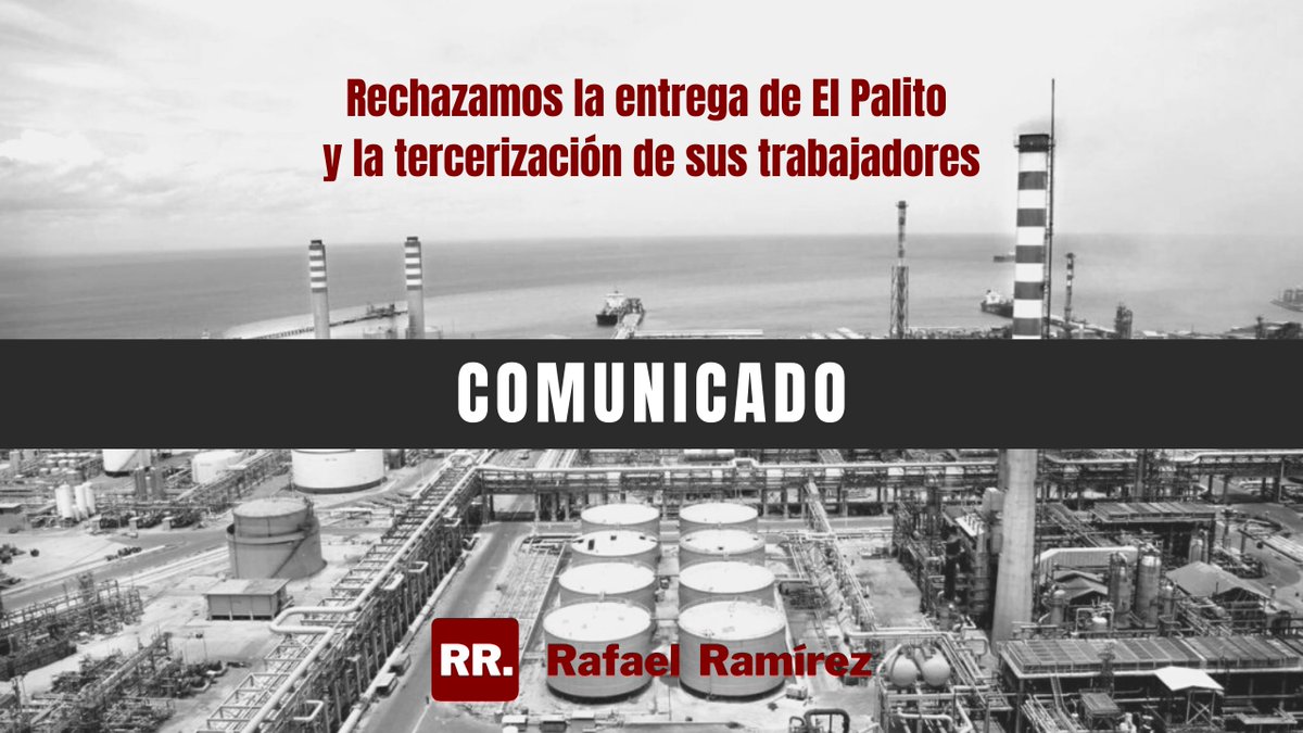 RRamirezVE's tweet photo. Siempre estaremos del lado de los trabajadores. Nuestro empeño en defender la Plena Soberanía Petrolera nos ha costado persecución, exilio y el odio del madurismo. Rechazamos la entrega de la patria y el maltrato en contra de los trabajadores de @PDVSA

https://t.co/E63ygJlGD0 https://t.co/IkD97T0Vq1