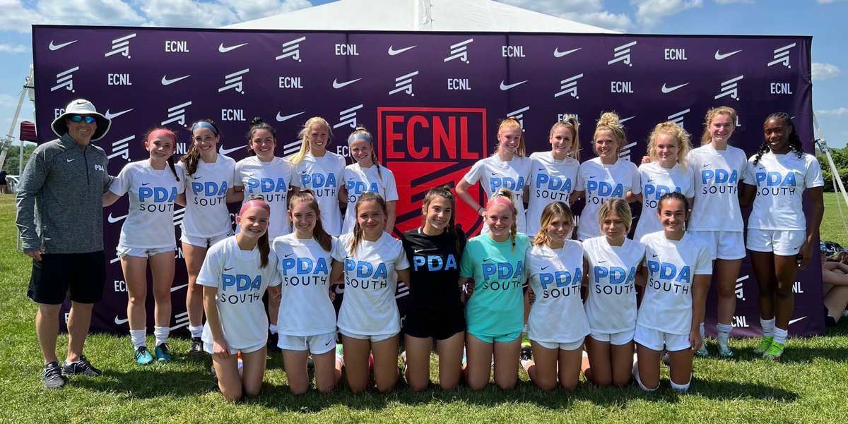 ArtzMeredith's tweet photo. Just want to give a big Thank you to all college coaches who came and watched the games!! Special thanks to those who made the #ECNLNJ college showcase possible. @PDASoccer @PdaSouth  @ECNLgirls
Thank you from the @PdaSouth U16 ECNL team! @ImCollegeSoccer https://t.co/bkNx7OqFXv