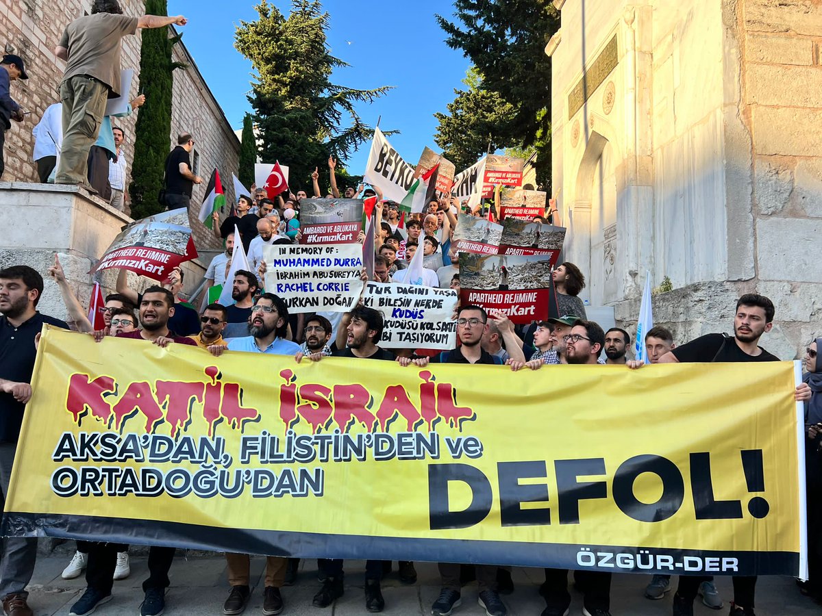 Katil İsrail Aksa'dan, Filistin'den, Ortadoğu'dan DEFOL!

#MaviMarmara