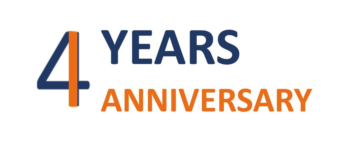 ¡¡HOY CUMPLIMOS 4 AÑOS!! Por muchos años más...