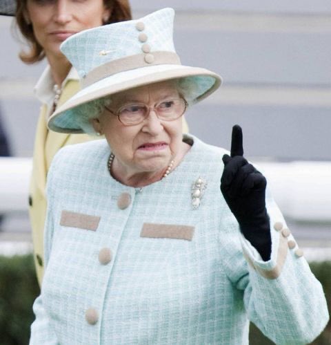Pollenny1's tweet photo. “ and another thing markle! Mind your bloody manners you classless sod or it’s straight to the tower!” #GodSavetheQueen https://t.co/zLGOrkj5Fi