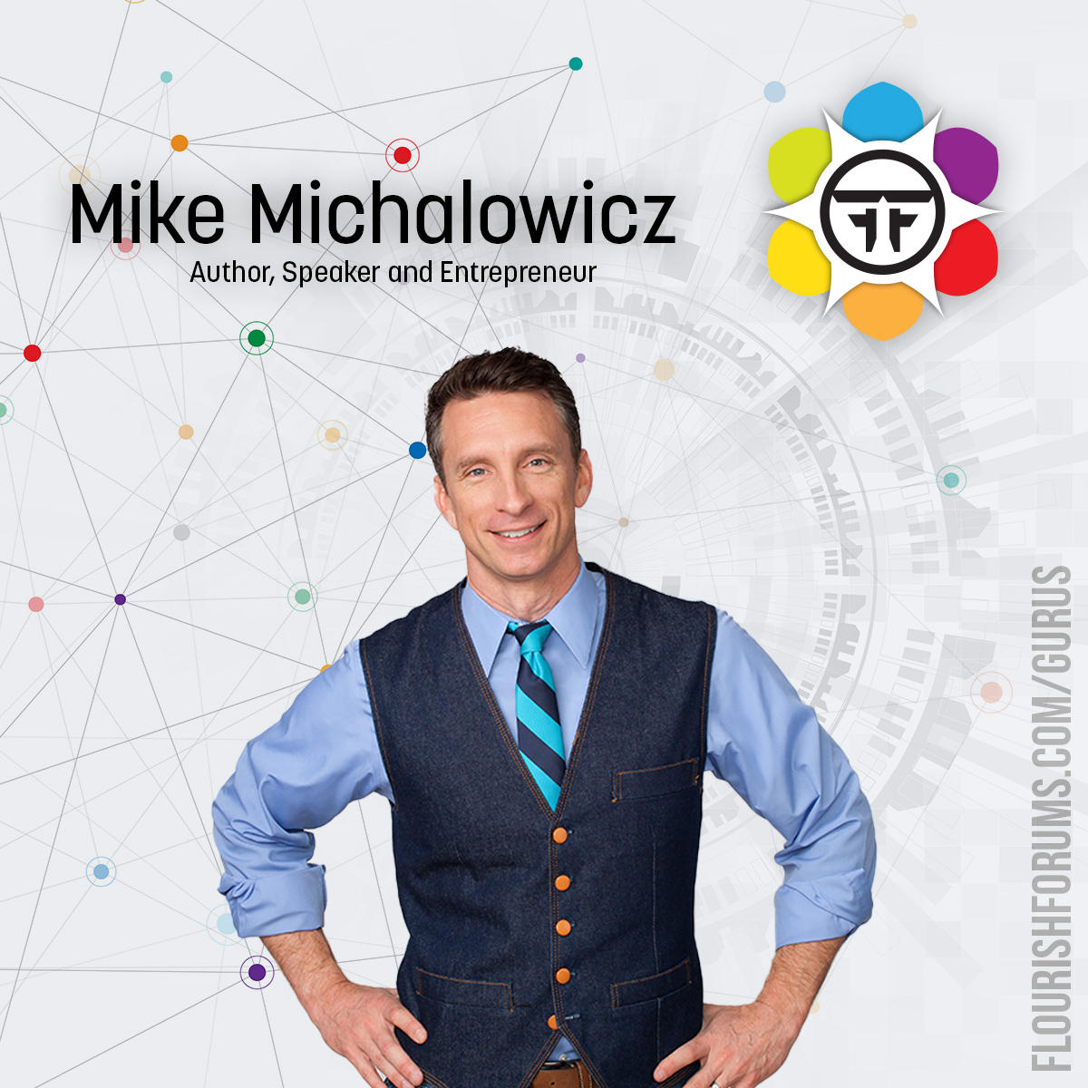 Best-selling author, speaker and serial entrepreneur Mike Michalowicz recently visited Flourish Forums to share some thoughts on how CEO’s get unstuck. According to Mike, “Action is the only way to make progress. #CEO #Entrepreneur #peergroup