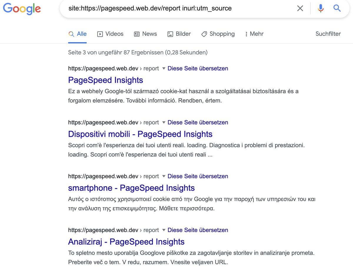 Jonas Weber (@jonasweber_com) on Twitter photo When Google starts indexing their speedtests because of status 200, no noindex and a canonical tag wrongly used - contentfull pages with canonical tag to content empty page -> THIN pagespeed.web.dev/report #seo #Google When Google starts indexing their speedtests because of status 200, no noindex and a canonical tag wrongly used - contentfull pages with canonical tag to content empty page -> THIN pagespeed.web.dev/report #seo #Google
