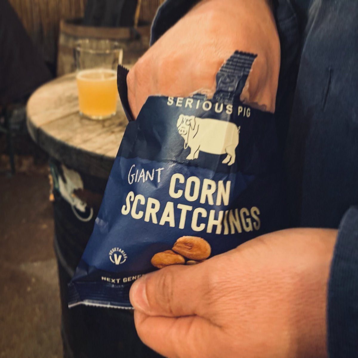 SeriousPig's tweet photo. Who’s got involved with these yet?
They’re “flying out” as they say!
Next generation pub snack. Seriously.
https://t.co/WG8xByhAdS
#corn #scratchings #cornscratchings #pubsnack #barsnack #beersnack https://t.co/lVWa8wsVRr