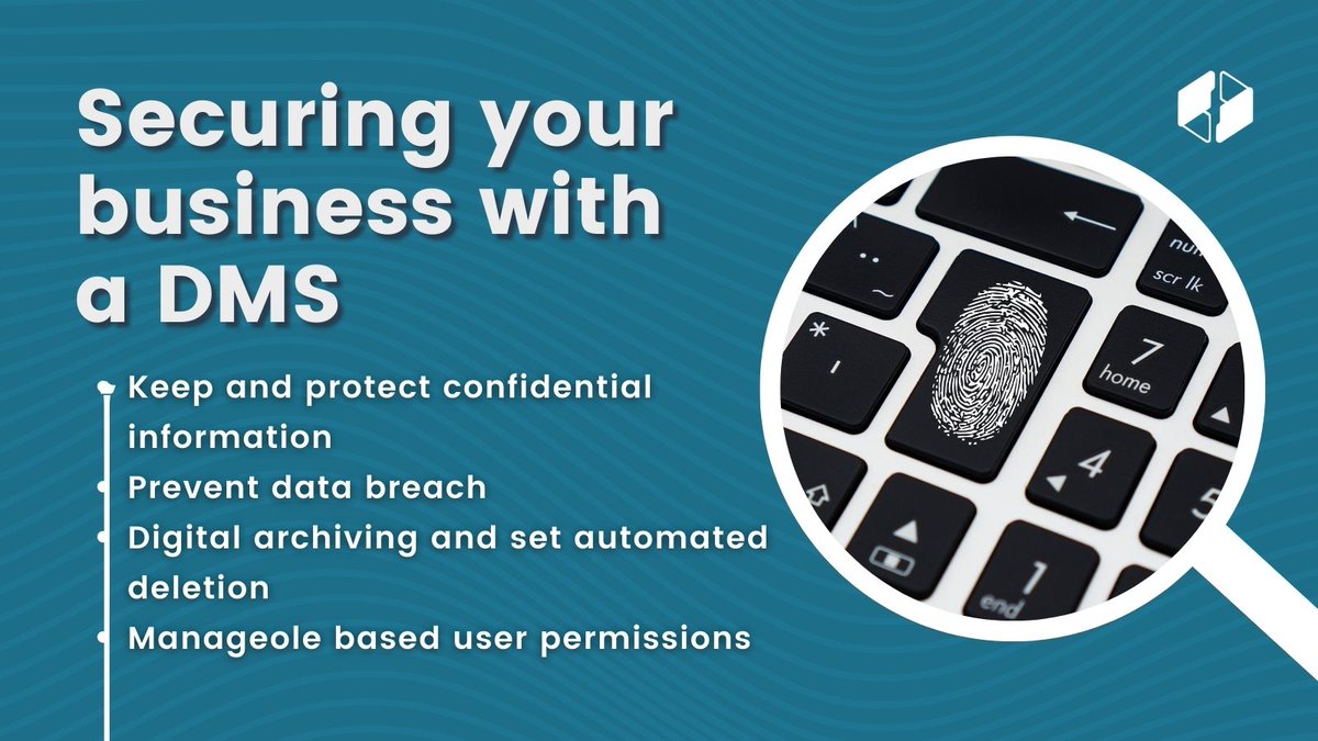 OpenkmUsa's tweet photo. Managing business information, sometimes from several sources and locations, can be challenging, especially with the rise in cybersecurity threats. 

With OpenKM’s DMS, you have the opportunity to capture, store, and retrieve documents safely. https://t.co/7AcWVHwevM