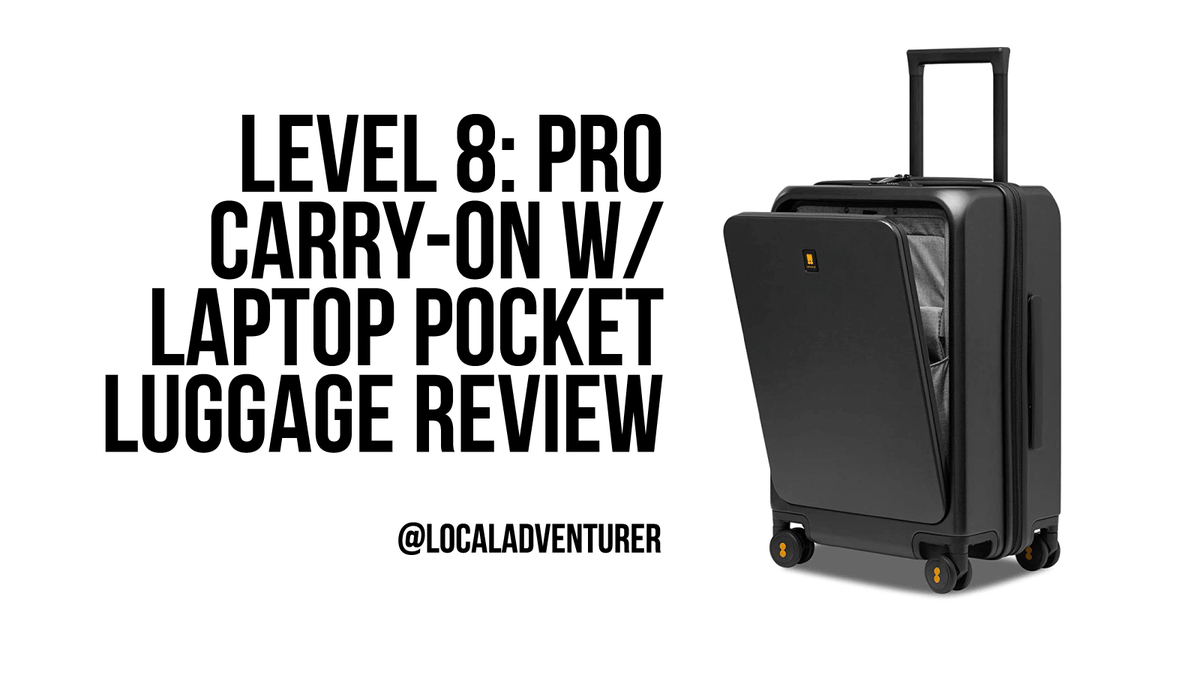 Been lookin' for a new Carry-on Luggage?! Check out my hands-on review of the <a href="/Level8Group/">LEVEL8</a> Pro Carry-On with Laptop Pocket! youtu.be/uwe0Rl2xnbs