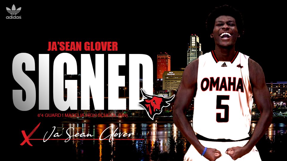 Omaha Men’s Basketball (@omahambb) on Twitter photo Please join us in welcoming <a href="/JaSean_5/">Ja’Sean Glover</a> to the <a href="/OmahaMBB/">Omaha Men’s Basketball</a> family‼️🐮🔥
📰: bit.ly/3GA32ot 🔴⚫️🏀
#EveryoneForOmaha | #OmahaMBB 🤘🏻 Please join us in welcoming <a href="/JaSean_5/">Ja’Sean Glover</a> to the <a href="/OmahaMBB/">Omaha Men’s Basketball</a> family‼️🐮🔥
📰: bit.ly/3GA32ot 🔴⚫️🏀
#EveryoneForOmaha | #OmahaMBB 🤘🏻