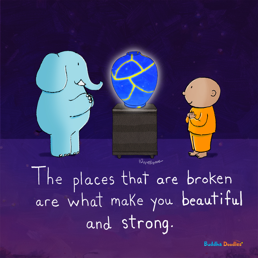 BuddhaDoodles's tweet photo. Today's Doodle 💙 https://t.co/7yefrl4AdS