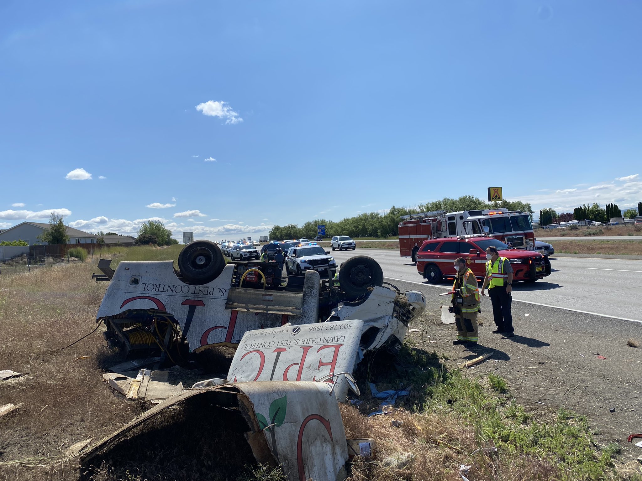 Trooper C. Thorson on Twitter "Traffic alert in Pasco WSP is on scene