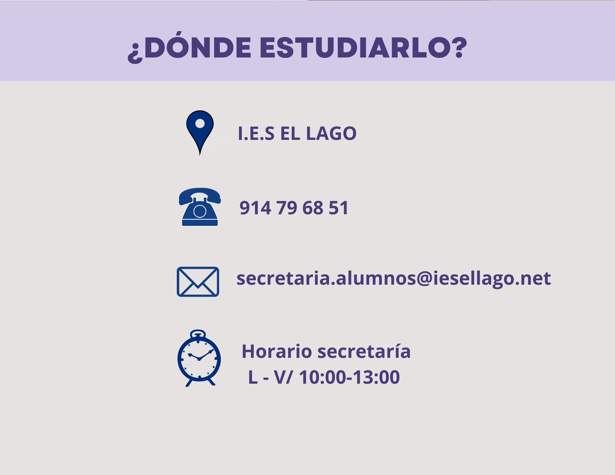 ¡Nuevo ciclo de transporte y logística en IES El Lago!
#iesellago #FP #FPMadrid #asistenciaaladireccion #futuro #empleo