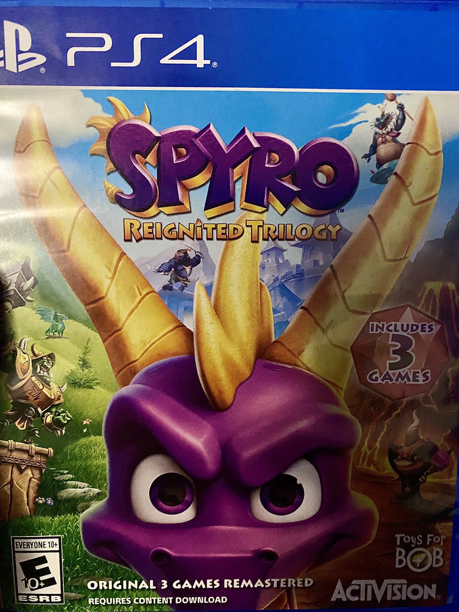 Pointer skotsk ortodoks Josh Gaming 🎮 on Twitter: "Managed to pick up something special. No this  isn't just an ordinary copy of Spyro Reignited Trilogy on PS4. This here is  the reissue that comes with