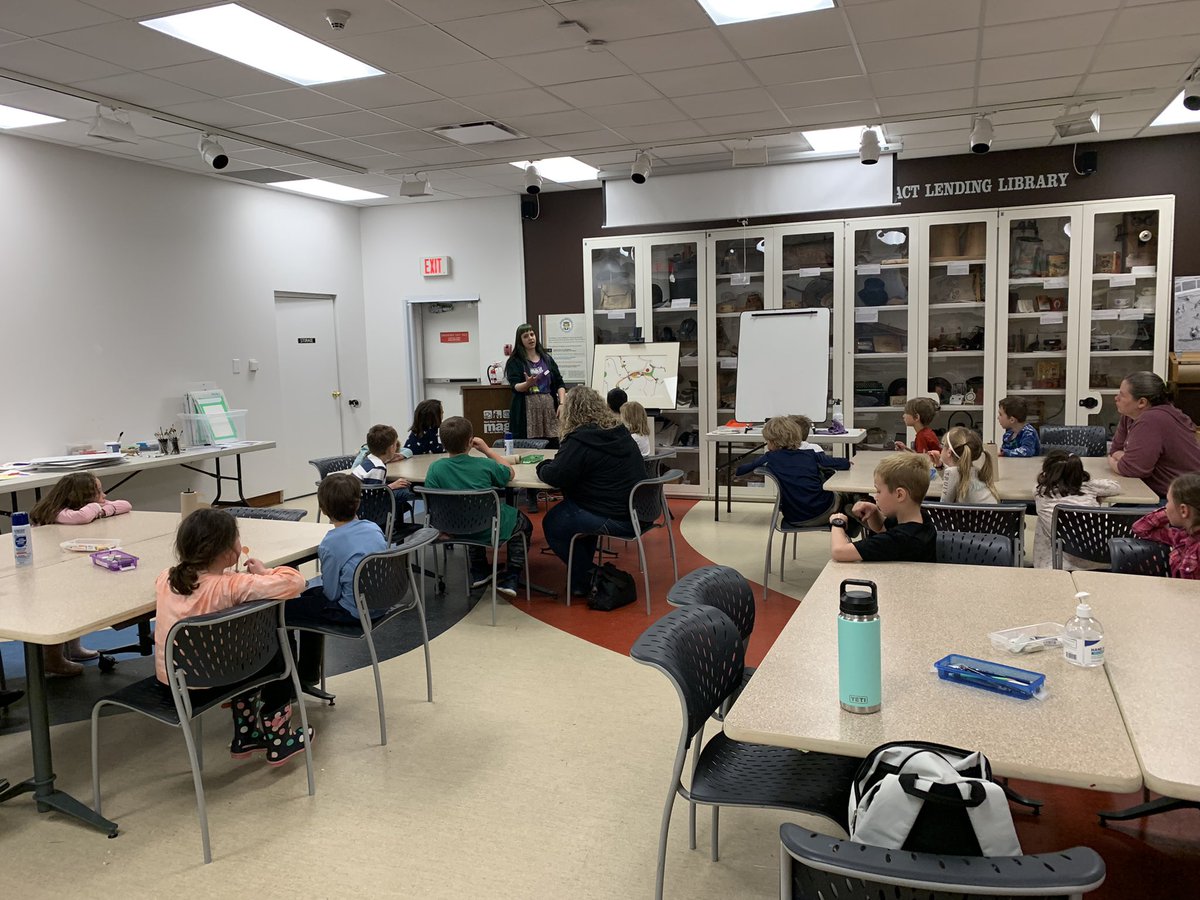 Red Deer Museum + Gallery for a First Nations presentation. Such a great program! <a href="/EJSMSchool/">Ecole J S McCormick</a> @RedDeerMuseum