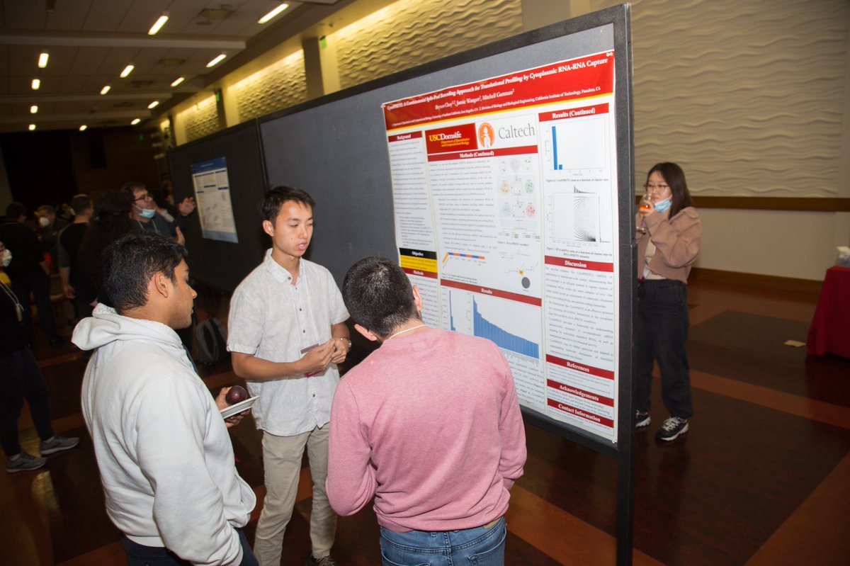Bryson_Choy's tweet photo. A busy month — @QCB_USC commencement, submitting my senior thesis with @gfudenberg, #RECOMB2022 Satellite conference, and celebrating Mike Waterman’s 80th birthday! https://t.co/EAct5PczqF