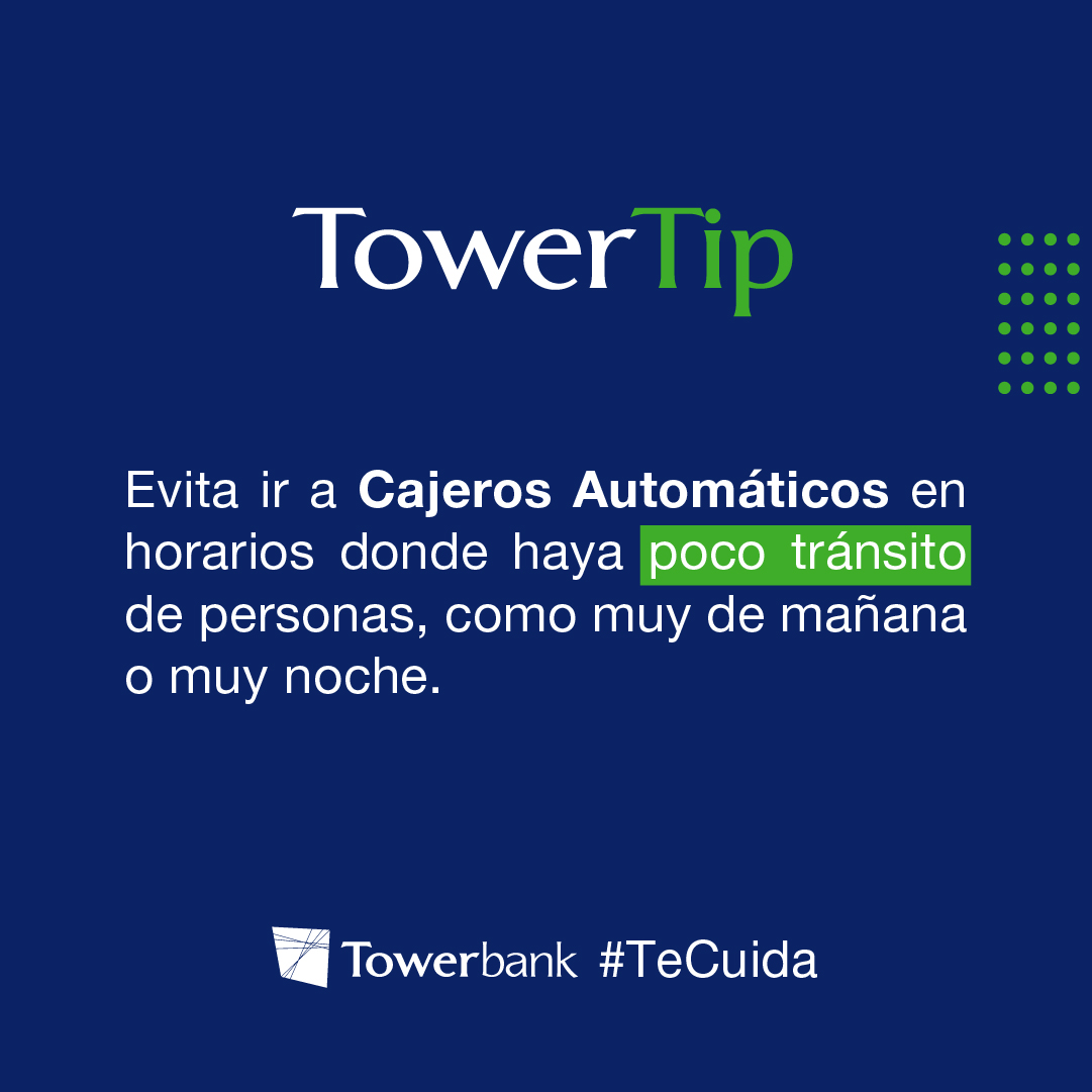 towerbankintl's tweet photo. #TowerTip Comparte estos consejos. Te cuidamos👍. https://t.co/DIko7QAXn8