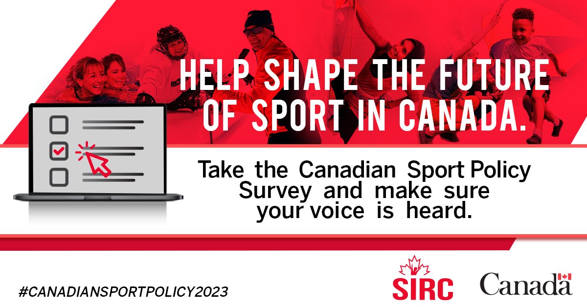 Are you a coach? 

An athlete? 

An official? 

You need to have your say on the next 10 years of Canadian sport funding. 

Take this survey and help shape our sporting landscape.

surveymonkey.ca/r/7CPXGSN