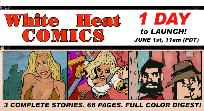 Flintlockjaw's tweet photo. Launching Live on June 1st!!!
https://t.co/8r80Yx7YlR
#whiteheat #whiteheatcomics #kyla #junglegirls #kickstarter #debonair #amazonjohn https://t.co/EI1icUKUp7