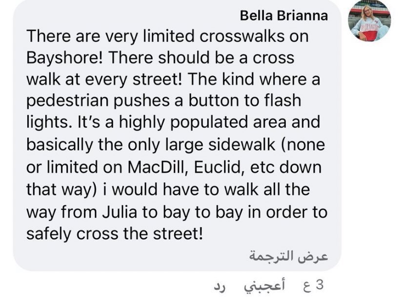 tcbjlj's tweet photo. @GovRonDeSantis There are no safe passages in Bayshore or flashing signs to cross. This street is dangerous. How can a mother push a stroller to sacrifice herself and her baby despite seeing cars?
#Florida #freedomCameron #justice4cameronherrin #floridalaw https://t.co/oKJyq4pGeO