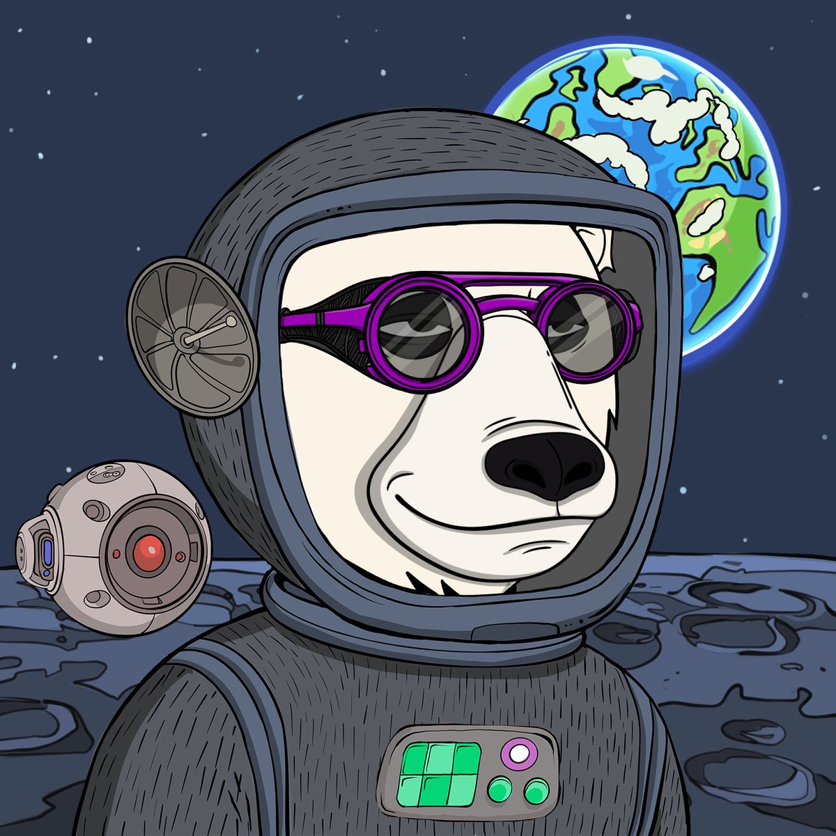 OuijaBoredApe's tweet photo. Wow. Only been a week since Space bears dropped their art 

I had forgotten about them already! Shows how quick the NFT space moves where okbear related projects are already outdated. 

All goblins and King Juliens &amp; aibirds now. Thanks @OkaySpaceBears for my NFT, it was a fun https://t.co/MK7vtXVTnm