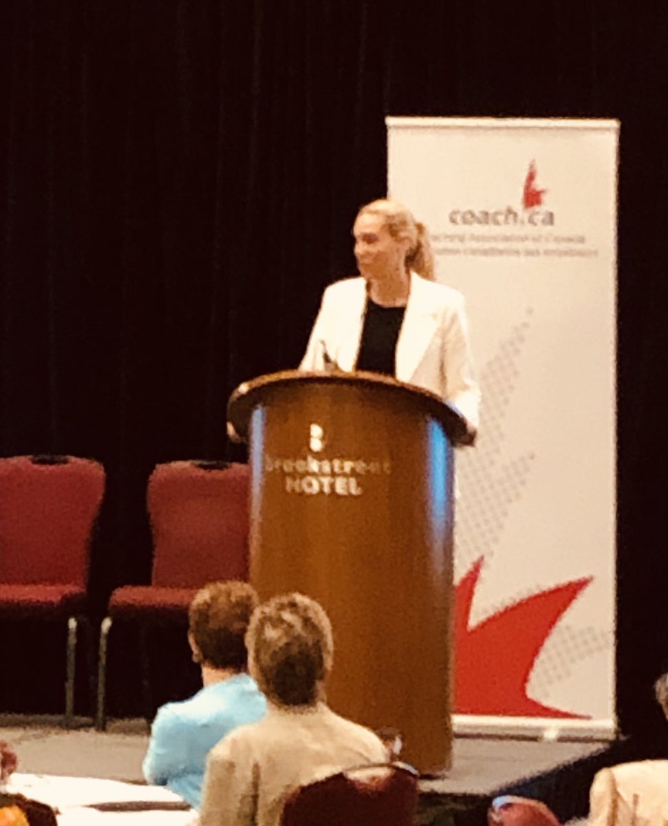 NRumscheidt's tweet photo. Inspiring words from the Honourable @PascaleStOnge_ to sport community today @CAC_ACE #PartnersCongress. We will continue to lead and improve #safesport in Canada. #NCCP @ltlafreniere @SportCanada_EN #ResponsibleCoaching https://t.co/1ZmehuGiMH