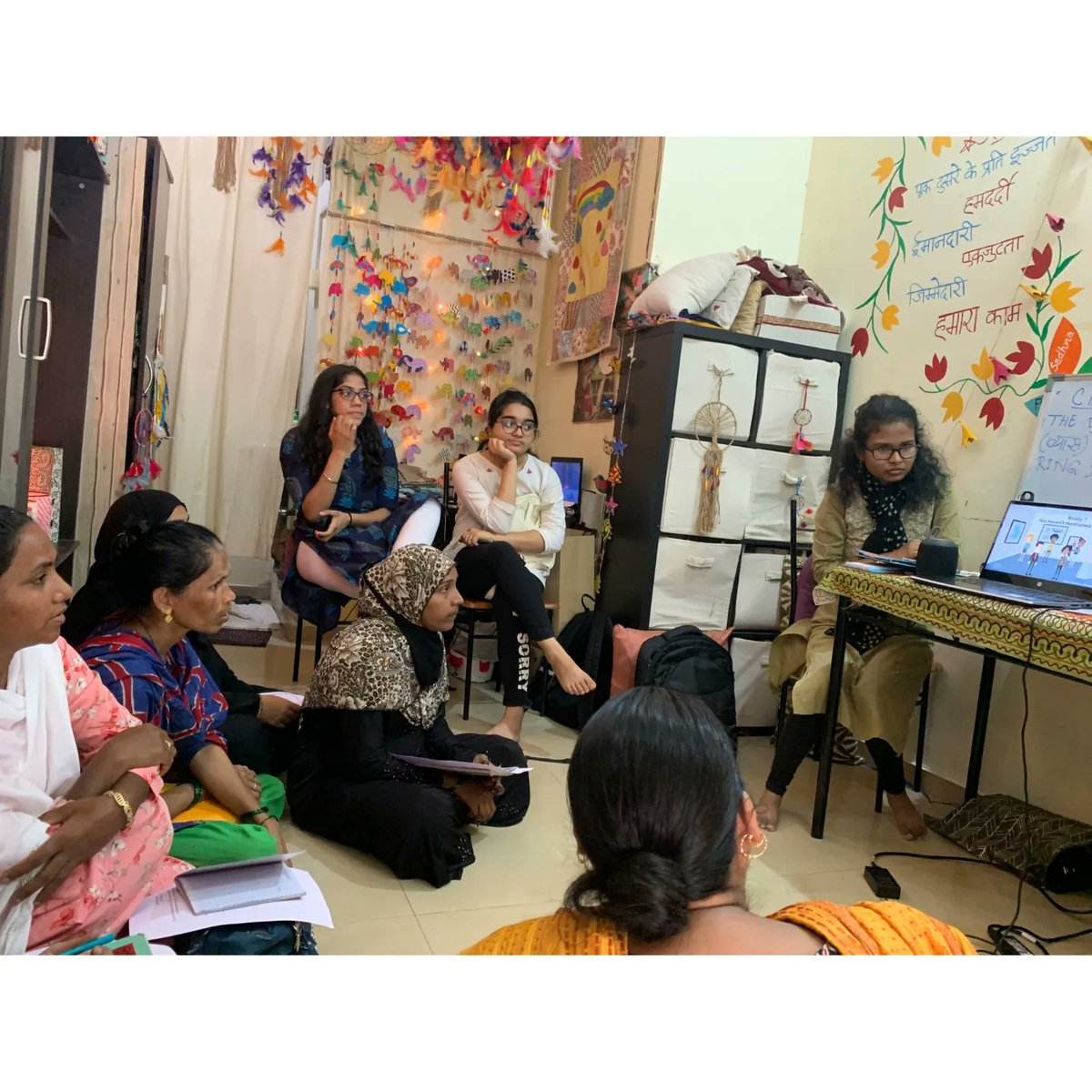 AfterTaste2012's tweet photo. The journey of empowerment is beautiful when you have partners along the way with a common purpose.
#Projectआत्मविश्वास
#learningisjoy #lightofknowledge #artisansofaftertaste #partnerswithapurpose #collaboration #youngchangemakers #dignity #empowerment
(3/3) https://t.co/6yBGmPVckS