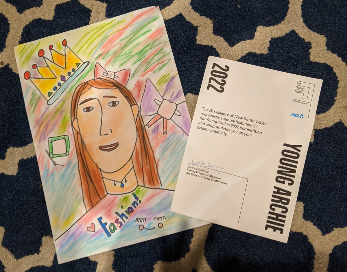 Kaushik_kc's tweet photo. Sharing a prideful momemnt for a father ...a creative happiness of my daughter (getting selected from her school at state level for Young Archie 22)
#fatherspride #youngarchie22 https://t.co/5A32UyfV7w
