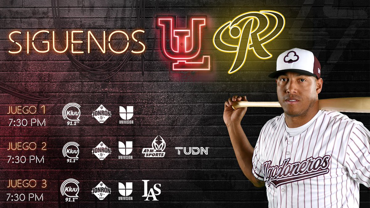 Estamos en #Aguascalientes y aquí te dejamos los distintos medios y plataformas digitales, para que no ter pierdas ningún encuentro de la serie vs <a href="/RielerosDeAgs/">RielerosDeAgs</a> 📺📲📻

#PoderGuinda 👊⚡️