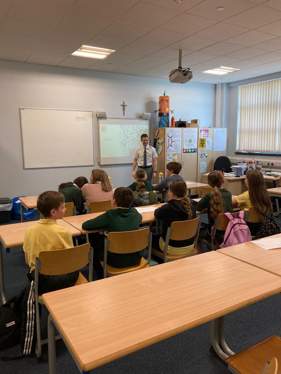 StWinnings's tweet photo. @StMattsP7 Our pupils had a wonderful time at St Matthew’s today - we look forward to taking part in more events next session. Thank you @NAC_Education https://t.co/gu5jhn1QEK