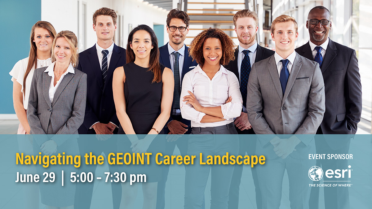 USGIF's tweet photo. Have you registered? We'd love to see you at our Navigating the GEOINT Career Landscape event! Refine your interview techniques, learn how to better network through LinkedIn and more. Register at https://t.co/jSBWGXQsjM https://t.co/1knTBbnxTw