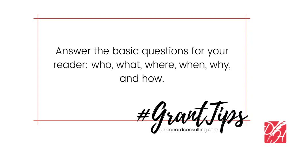 dhlconsult's tweet photo. Answer the basic questions for your reader: who, what, where, when, why, and how.
#GrantTip https://t.co/alh5dFqiR6