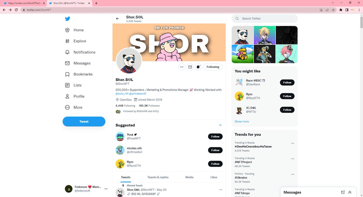 Fedoroov tweet media