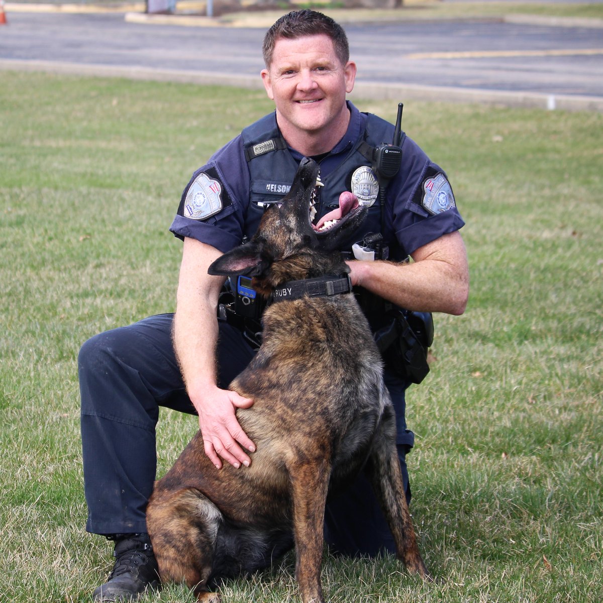BlueAshPD's tweet photo. #RubysTuesday Sometimes the pictures just don't turn out the way they are supposed to. ๐
#girlpower #policek9 #shallowcreekkennels https://t.co/IlHBevIMqQ