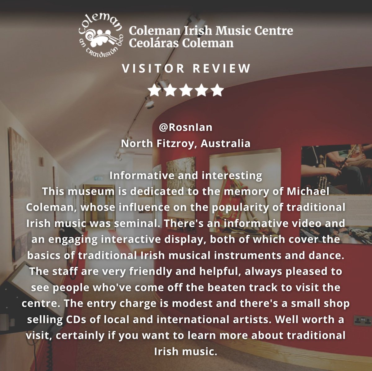 Coleman Music Centre tweet media