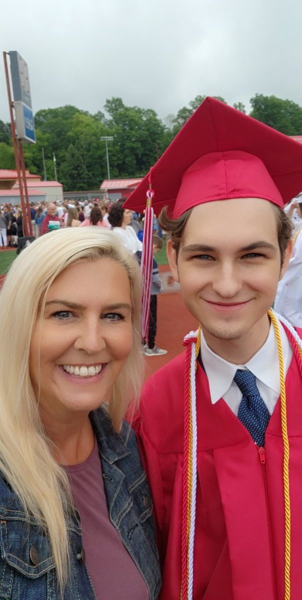 As I leave WV today, I feel emotional but blessed I got to experience my son graduate HS Magna Cum Laude 🎓 another BIG milestone of his life. Can't believe how time flies, to me he will always be my lil boy.. just a lil taller now.🤣 #proudmama