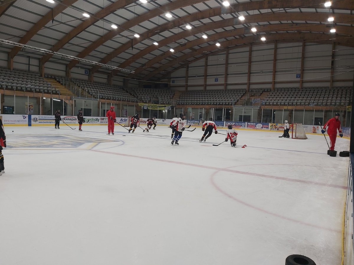 Day 2️⃣ of our Shooters, Scorers and Goalies is over, some great talent on display at the camp!

The sessions have been run by Swindon Wildcats' Aaron Nell, Leeds Knights' Kieran Brown, Jordan Griffin and Bobby Streetly and ex-elite league goalie Davey Lawrence - what a team! 🤩