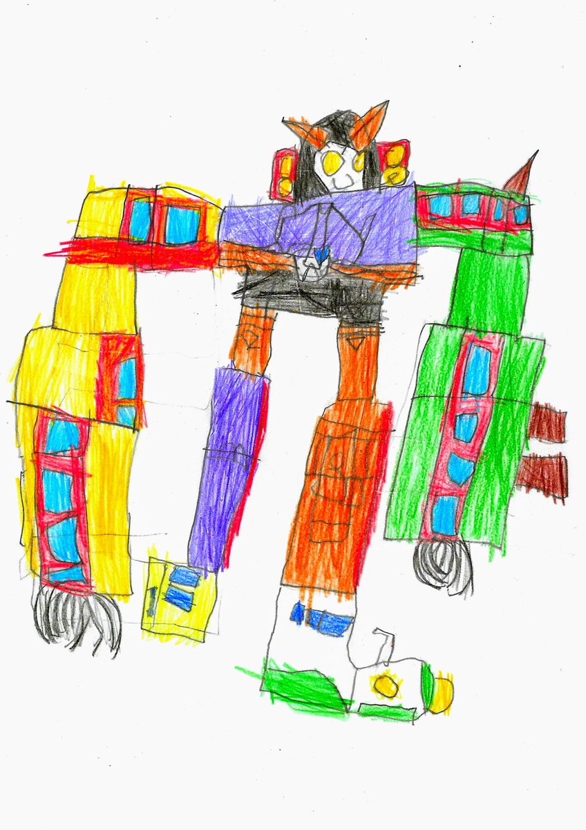 Raiden as promised. It was a lot of work and Doumy was about to give up. Thanks for your comments and likes that gave him the force to finish it. To see his drawing improvement:
opensea.io/collection/tra…
#Transformers #NFTdrop #NFTProject #NFTCommumity #NFTartist #NFTCollection