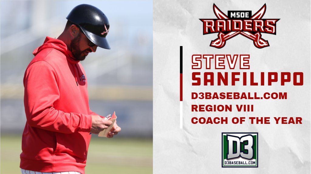 MSOE_Raiders's tweet photo. ⚾️@MSOE_Baseball | AWARDS

Four different Red &amp; White players received honors on the 2022 https://t.co/cUrWXqDR48 All-Region team and the Raiders also took home a major award in the coaching department. 

📰- https://t.co/t0AvK62PkX

#TheRaiderWay #d3baseball https://t.co/rr46S9sI2r