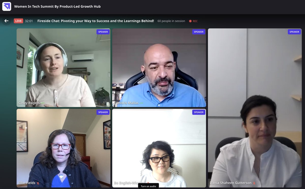 Ellie Fields (@eleanorpd) on Twitter photo Fun to be part of a great women in product conversation with <a href="/bwiczling/">Bo English-Wiczling</a>, Cindy Rogers at <a href="/Amplitude_HQ/">Amplitude</a>, and Dania Shaheen Gutterson at @BainAlerts with Dmitris Mallas moderating. Thanks <a href="/productledhub/">Product-Led Growth Hub</a> for having us! Fun to be part of a great women in product conversation with <a href="/bwiczling/">Bo English-Wiczling</a>, Cindy Rogers at <a href="/Amplitude_HQ/">Amplitude</a>, and Dania Shaheen Gutterson at @BainAlerts with Dmitris Mallas moderating. Thanks <a href="/productledhub/">Product-Led Growth Hub</a> for having us!