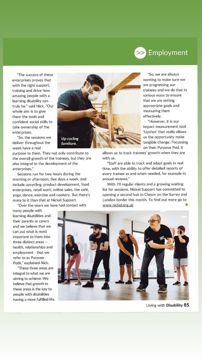 Nickel Support (@nickelsupport) on Twitter photo Great to be featured in the latest edition of <a href="/LivingwithDisa1/">LivingwithDisability</a> #learningdisabilityorganisation #disabilityservice #learningdisability Great to be featured in the latest edition of <a href="/LivingwithDisa1/">LivingwithDisability</a> #learningdisabilityorganisation #disabilityservice #learningdisability