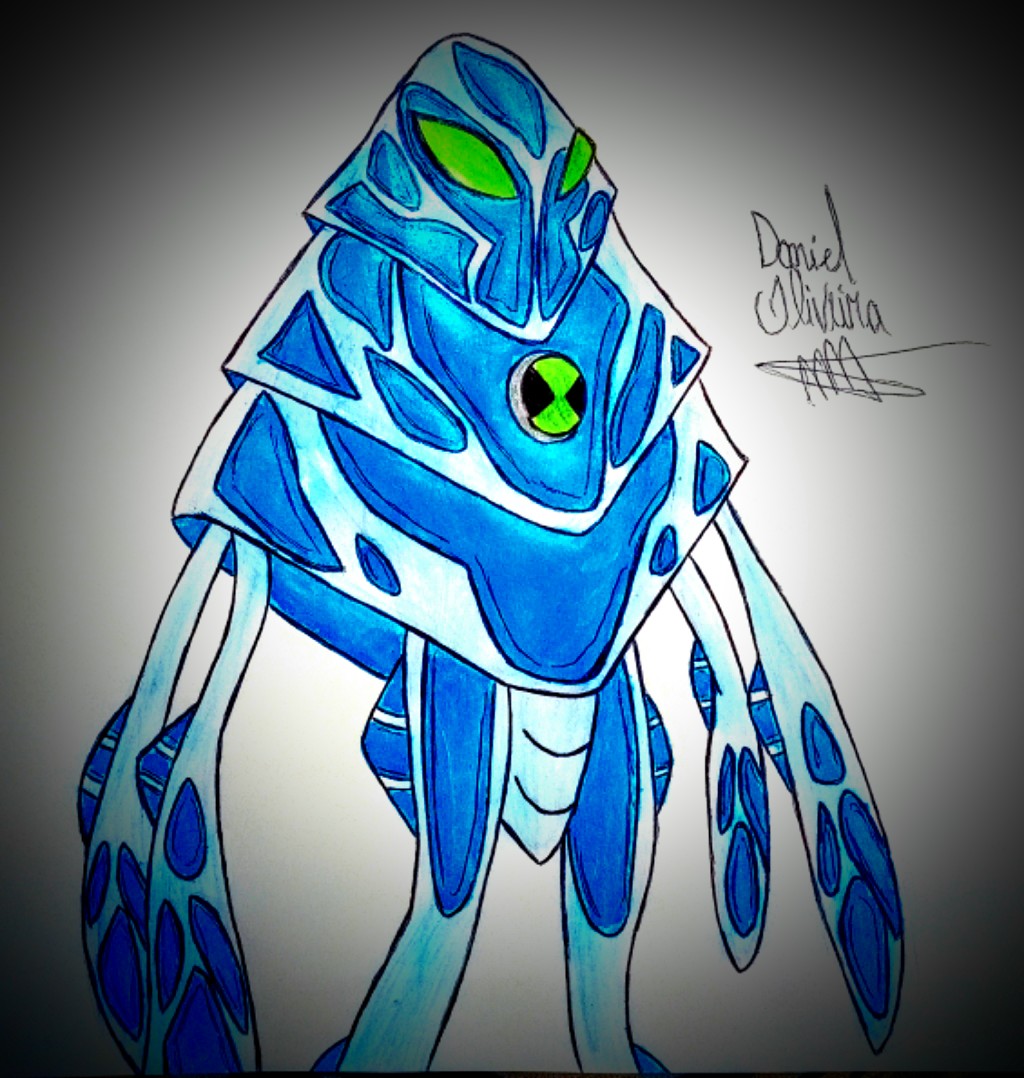 RT @Kenway345: Anfíbio (Ben 10) #Ben10, image size:1024x1078