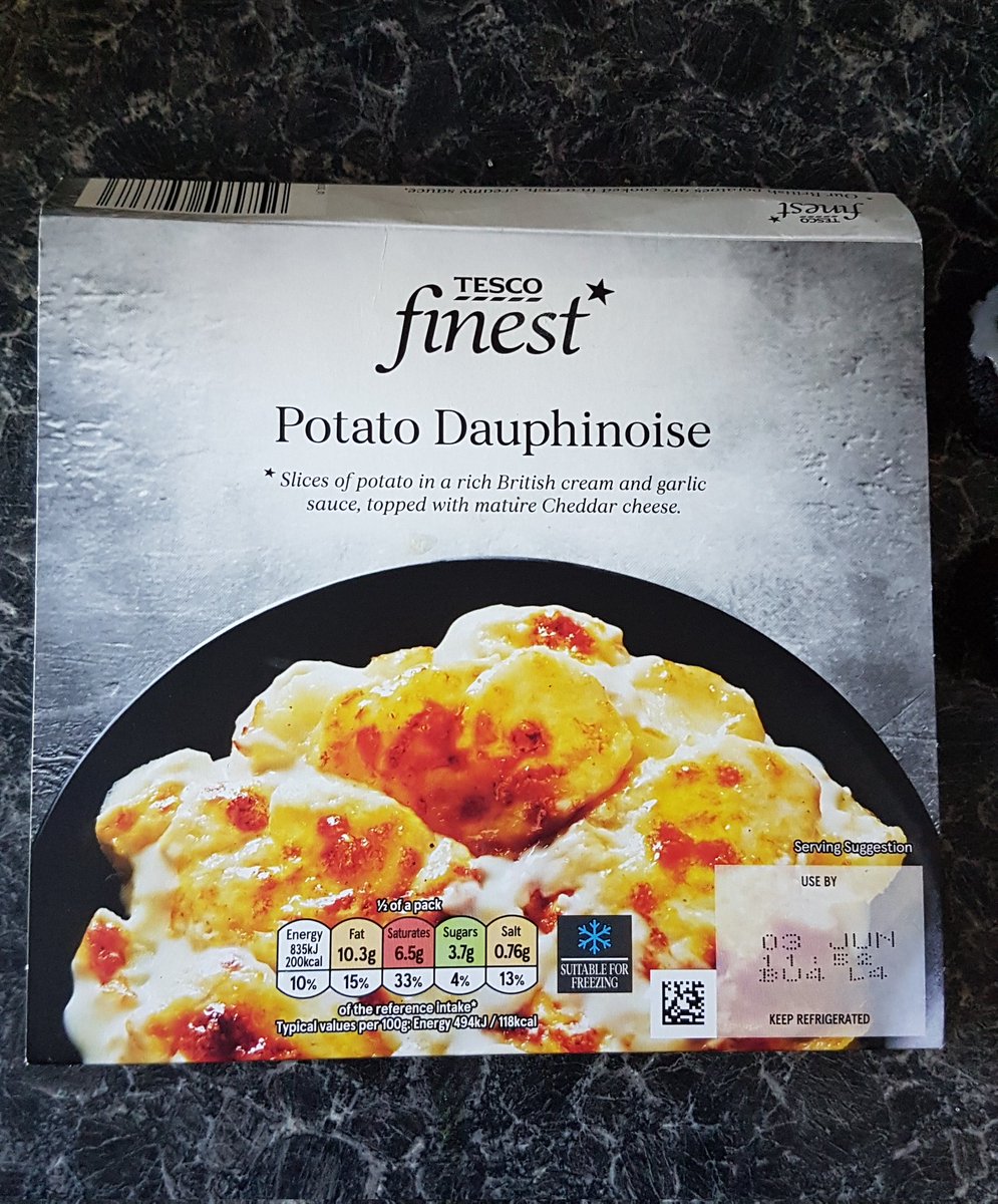 SweetpeaSP's tweet photo. @Tesco 1st let me say how much i love your dauphinoise potatoes-been buying them for yrs. Recently the quality has slipped &amp; the last 3 times ive bought them they were rotten before the BB date. Tonights tea in the bin again 😡. See pics - spuds are brown &amp; not from cooking. https://t.co/c4M24dJZ2G