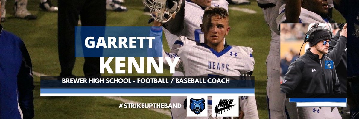 Coach Kenny (@garrettxkenny) on Twitter photo After an amazing first year at Crownover/Denton Guyer I’m happy to announce that I’ll be coming home to Brewer High School to coach Football & Baseball! 🔵⚪️ <a href="/BrewerBearFB/">Brewer Football</a> <a href="/BrewerAthletics/">Official Brewer Bears Athletics</a> After an amazing first year at Crownover/Denton Guyer I’m happy to announce that I’ll be coming home to Brewer High School to coach Football & Baseball! 🔵⚪️ <a href="/BrewerBearFB/">Brewer Football</a> <a href="/BrewerAthletics/">Official Brewer Bears Athletics</a>